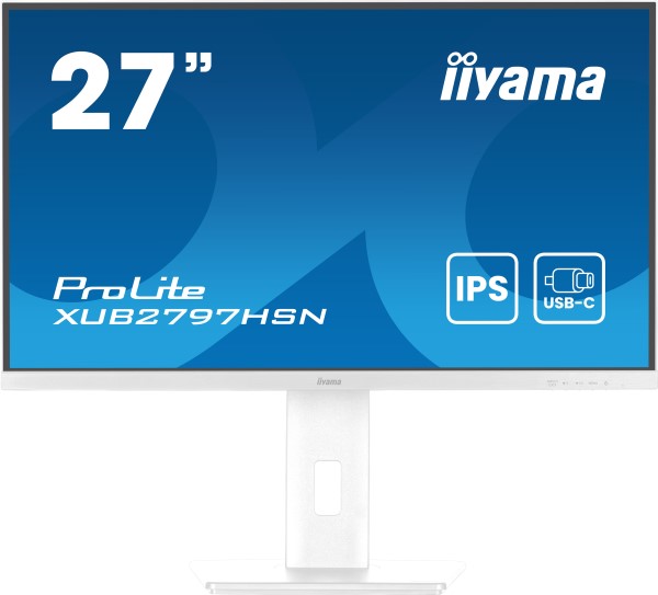 iiyama ProLite XUB2797HSN-W2 computer monitor 68,6 cm (27") iiyama ProLite XUB2797HSN-W2 computer monitor 68,6 cm (27")
