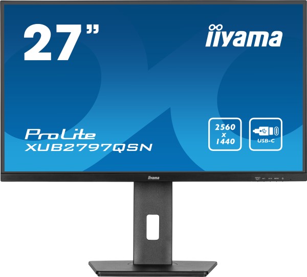 iiyama ProLite XUB2797QSN-B2 computer monitor 68,6 cm (27") iiyama ProLite XUB2797QSN-B2 computer monitor 68,6 cm (27")