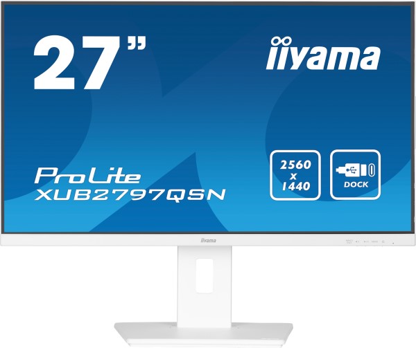 iiyama G-MASTER XUB2797QSN-W2 computer monitor 68,6 cm (27" iiyama G-MASTER XUB2797QSN-W2 computer monitor 68,6 cm (27"
