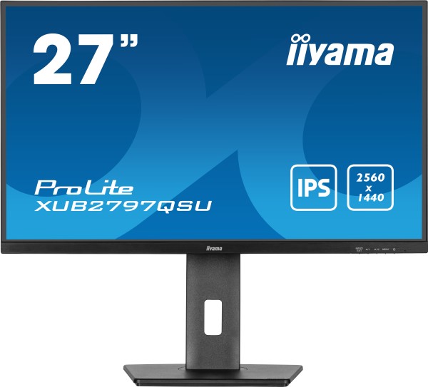 iiyama ProLite XUB2797QSU-B2 computer monitor 68,6 cm (27") iiyama ProLite XUB2797QSU-B2 computer monitor 68,6 cm (27")